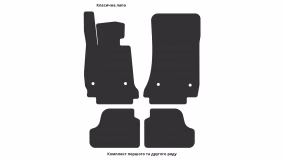 Interior mats for the BMW E93 3-Series 2005-2013 V generation EU Cabriolet - Фото 3
