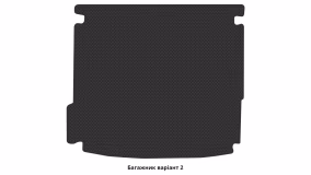 Interior mats for the BMW X6 E71 2008-2012 I generation Crossover pre-restyling - Фото 3