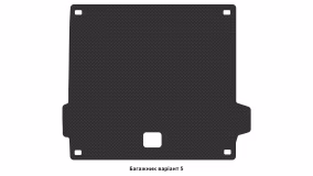 Interior mats for the BMW X5 (G05/G18) 2018-… IV generation EU Crossover - Фото 8