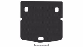 Interior mats for the BMW (F46) 2-Series 2014-2021 I generation EU Crossover 7-seater - Фото 2