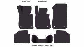 Interior mats for the BMW E91 3-Series 2005-2013 V generation EU Universal - Фото 3