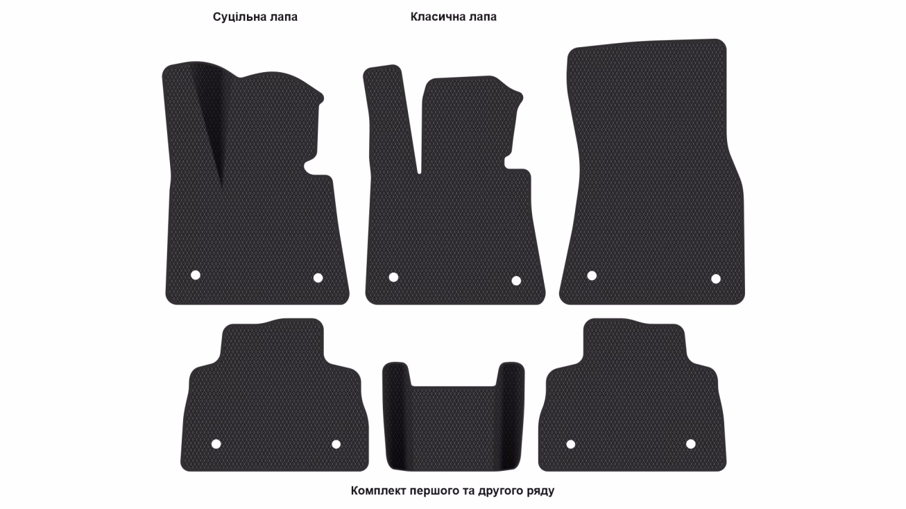 Interior mats for the BMW X6 G06 2019-… III generation Crossover - Фото 2