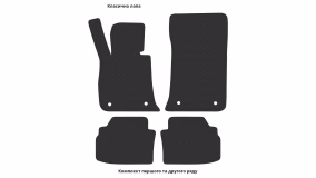 Interior mats for the BMW E92 3-Series 2005-2013 V generation EU Coupe - Фото 5