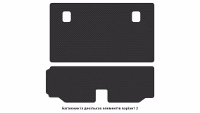 Interior mats for the BMW X5 F15 2013-2018 III generation Crossover 7-seater - Фото 5