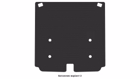 Interior mats for the BMW E39 5-Series 1995-2004 IV generation EU Universal - Фото 2