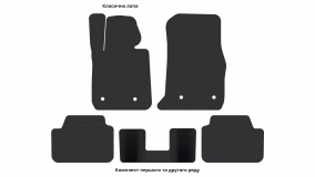 Interior mats for the BMW (F22) 2-Series 2013-2021 I generation EU Cabriolet - Фото 3