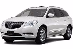 Interior mats for the Buick Enclave 2012-2017 I generation US Crossover restyling 7-seater