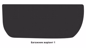 Interior mats for the Buick Enclave 2012-2017 I generation US Crossover restyling 7-seater - Фото 2