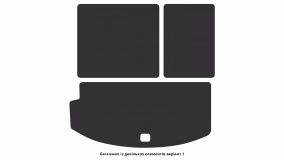 Interior mats for the Buick Enclave 2017-2021 II generation US Crossover 7-seater - Фото 2