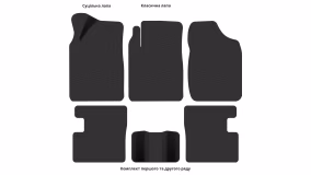 Interior mats for the BYD F3 2005-2013 I generation EU Sedan - Фото 3