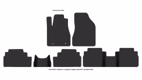 Interior mats for the BYD S6 2010-2017 I generation EU Crossover - Фото 3