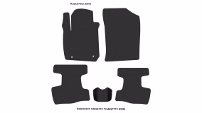 Interior mats for the BYD F0 2008-2014 I generation RU Hatchback - Фото 3