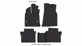 Interior mats for the BYD E2 2019-… I generation CN Hatchback - Фото 3