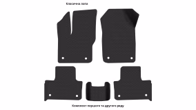 Interior mats for the BYD Yuan Pro 2021-… I generation CN Crossover - Фото 3