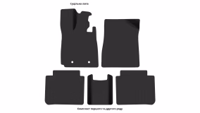 Interior mats for the BYD Han EV 2020-… I generation CN Sedan - Фото 2