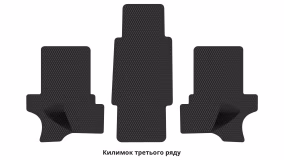 Interior mats for the BYD Tang (EV) 2018-2025 II generation EU Crossover 6-seater - Фото 4
