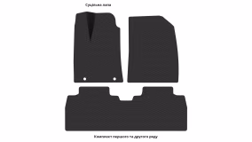 Interior mats for the BYD Seagull 2023-… I generation CN Hatchback - Фото 3
