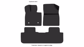 Interior mats for the BYD Frigate 07 2022-… I generation CN Hatchback - Фото 3