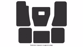 Interior mats for the Cadillac Fleetwood 1993-1996 II generation US Sedan - Фото 3