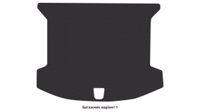Interior mats for the Cadillac XT5 2016-2024 I generation US Crossover - Фото 2