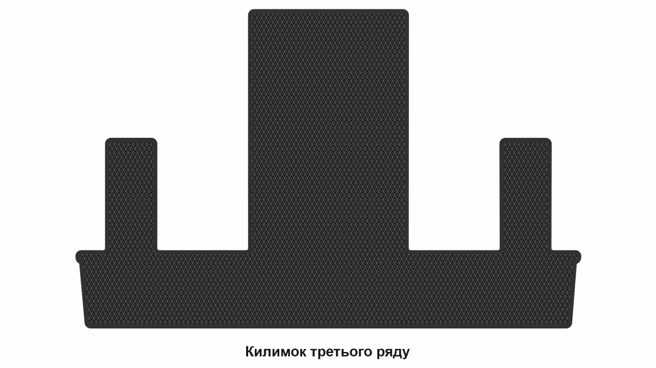 Interior mats for the Cadillac Escalade (GMT T1XX) 2020-… V generation US Crossover - Фото 3