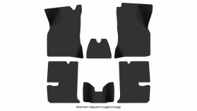 Interior mats for the Chana Benni 2007-2009 I generation CN Hatchback - Фото 3