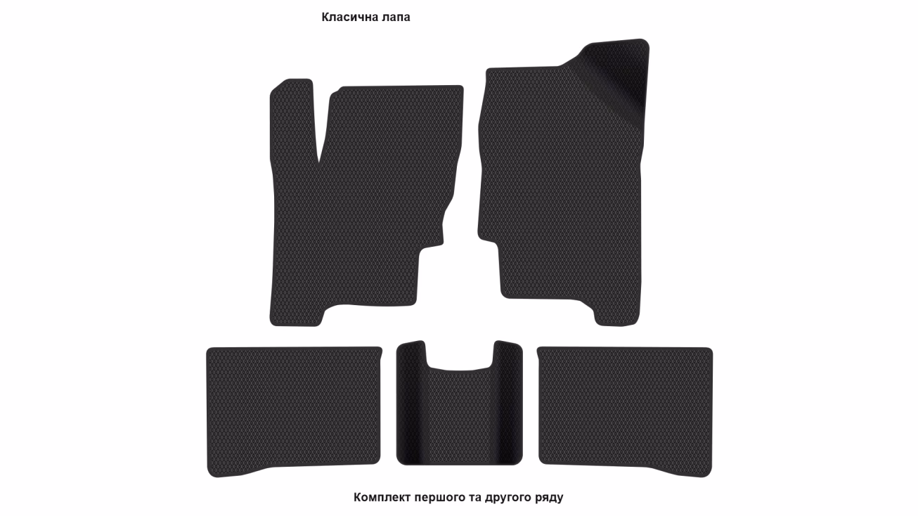 Interior mats for the Changan Eado EV460 2018-2025 II generation CN Crossover - Фото 2