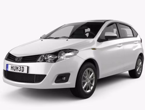 Interior mats for the Chery A13 2008-… I generation EU Hatchback