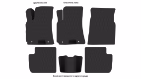 Interior mats for the Chery Tiggo 3 2014-2020 I generation EU Crossover - Фото 3