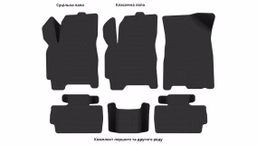 Interior mats for the Chery Tiggo 2 2016-… I generation EU Crossover - Фото 4