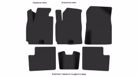 Interior mats for the Chery Tiggo 2005-2014 I generation EU Crossover - Фото 5