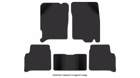 Interior mats for the Chery Jaggi (QQ6) 2006-2010 I generation EU Liftback - Фото 3