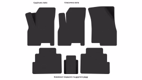 Interior mats for the Chery Tiggo 7 Pro 2020-… II generation EU Crossover - Фото 4