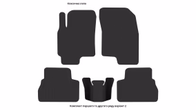 Interior mats for the Chery Eastar 2003-2011 I generation CN Sedan - Фото 3