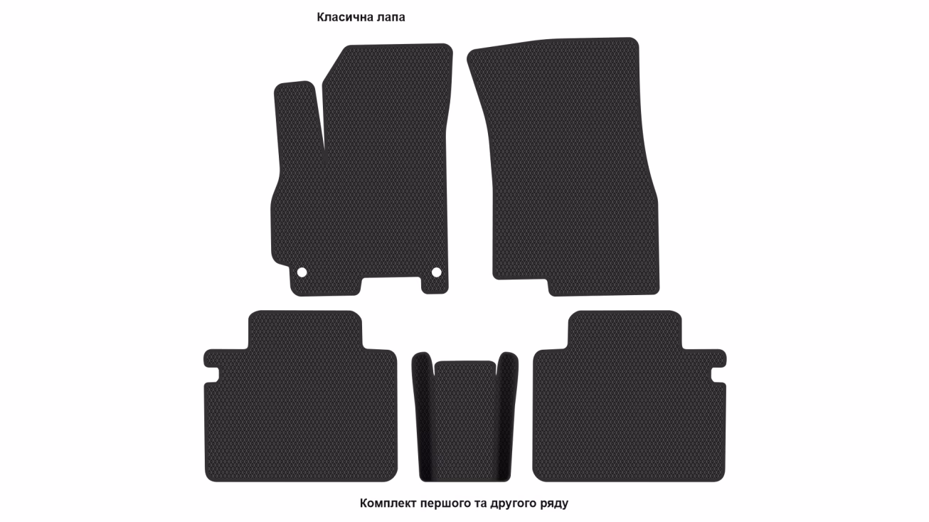 Interior mats for the Chery Tiggo 7 2020-… II generation EU Crossover - Фото 2