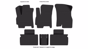Interior mats for the Chery Tiggo 4 Pro 2017-… I generation EU Crossover - Фото 3