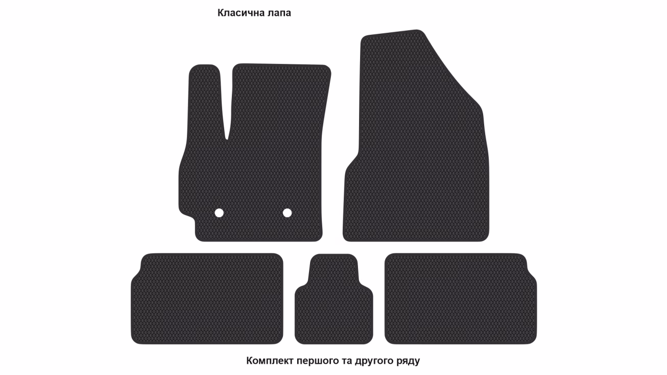 Interior mats for the Chery Omoda 5 2022-… I generation EU Crossover - Фото 2