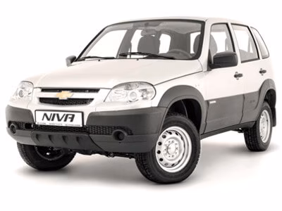 Interior mats for the Chevrolet Niva 2002-2009 I generation EU Crossover pre-restyling