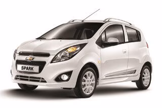 Interior mats for the Chevrolet Spark (M300) 2009-2012 III generation US Hatchback pre-restyling