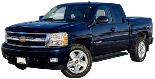 Interior mats for the Chevrolet Silverado 2007-2014 II generation US Pickup Crew Cab