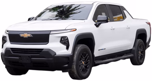 Interior mats for the Chevrolet Silverado EV 2023-… IV generation US Pickup Crew Cab Electro