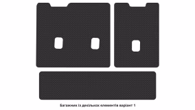 Interior mats for the Chevrolet Tahoe (GMT K2UC) 2014-2020 IV generation US Crossover 7-seater - Фото 2