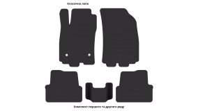Interior mats for the Chevrolet Sonic (T300) 2011-… III generation US Hatchback - Фото 3