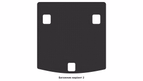 Interior mats for the Chevrolet Captiva (C140) 2011-2018 I generation EU Crossover restyling 7-seater - Фото 4