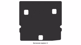 Interior mats for the Chevrolet Orlando (J309) 2010-2018 I generation EU Minivan 7-seater - Фото 2