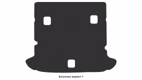 Interior mats for the Chevrolet Orlando (J309) 2010-2018 I generation EU Minivan 7-seater - Фото 3