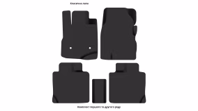 Interior mats for the Chevrolet Equinox 2009-2015 II generation US Crossover pre-restyling - Фото 3