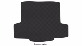 Interior mats for the Chevrolet Malibu 2015-2024 IX generation US Sedan - Фото 2