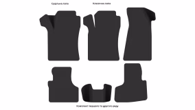 Interior mats for the Chevrolet Niva 2002-2009 I generation EU Crossover pre-restyling - Фото 4