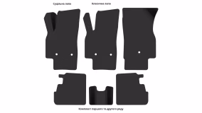 Interior mats for the Chevrolet Spark (M400) 2015-2022 IV generation Hatchback 5-door - Фото 3
